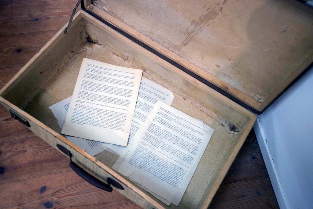 Einzelausstellung Carolin George: Schriftbilder, 2019